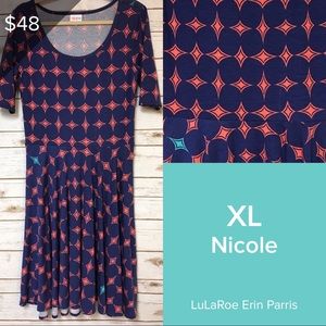 XL LuLaRoe Nicole Dress